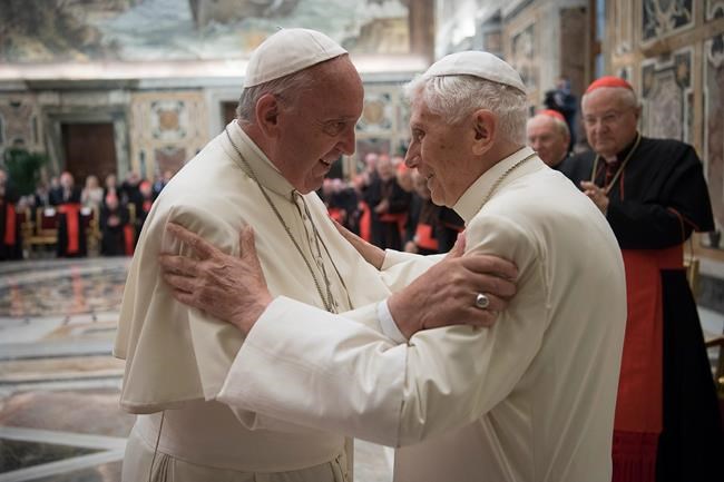 Pope says mind of predecessor Benedict is still 'perfect' | iNFOnews.ca