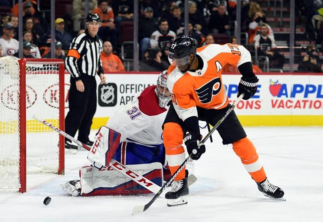 Konecny, Giroux lead Flyers past Canadiens, 5-3 | iNFOnews.ca