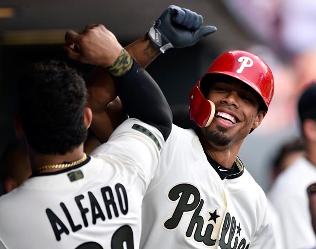 Nola takes no-no into 7th, Phils top Jays and lead NL East | iNFOnews.ca