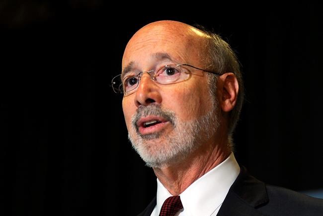 Pennsylvania governor says he's tested positive for COVID-19 | iNFOnews.ca CP164569524