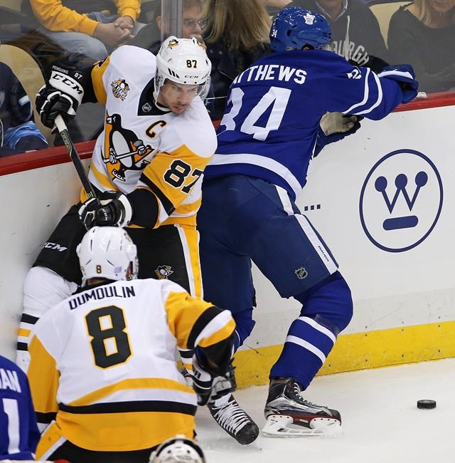 Crosby, Rust help Penguins pull away from Maple Leafs | iNFOnews.ca