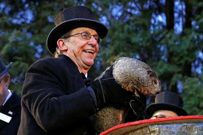 Pennsylvania groundhog's handlers: Phil predicts more winter | iNFOnews.ca