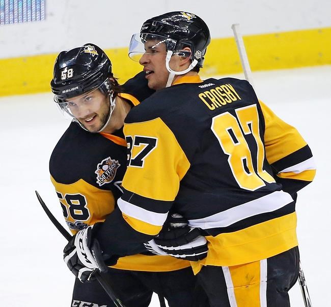 Crosby gets 1,000th point, then leads Penguins by Jets in OT | iNFOnews.ca Crosby gets 1,000th point, then leads Penguins by Jets in OT | iNFOnews.ca