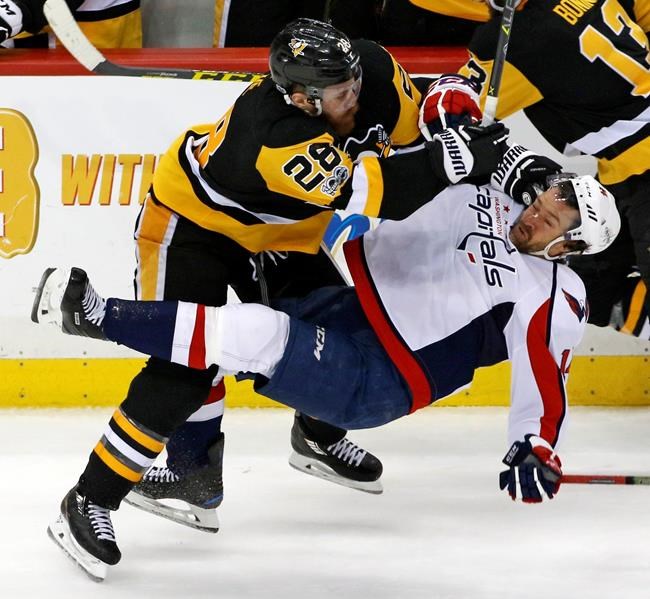 Minus Crosby, Penguins edge Capitals 3-2 to take 3-1 lead | iNFOnews.ca