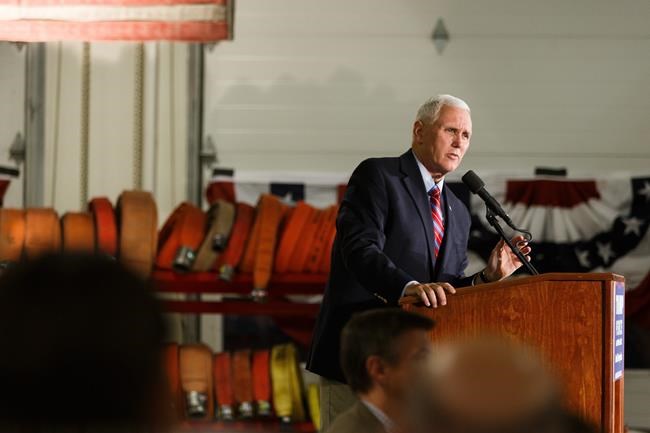 The Latest: Pence visits Gettysburg battlefield | iNFOnews.ca The Latest: Pence visits Gettysburg battlefield | iNFOnews.ca