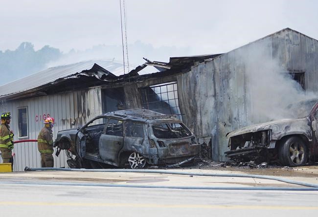 Gas station worker killed when driver hits pump, sparks fire | iNFOnews.ca