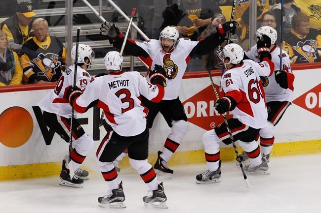Bobby Ryan scores winner, Senators beat Penguins in overtime in Game 1 | iNFOnews.ca Bobby Ryan scores winner, Senators beat Penguins in overtime in Game 1 | iNFOnews.ca