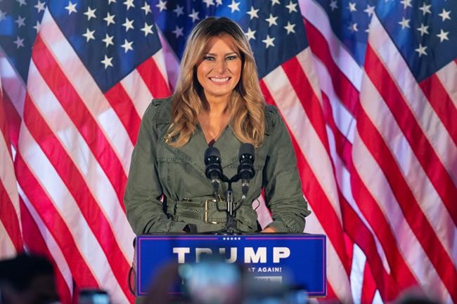 Melania Trump slams Biden, Dems in first solo campaign stop | iNFOnews.ca CP1743384454