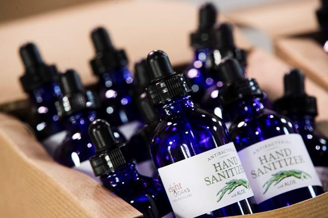 Distilleries using high-proof alcohol to make hand sanitizer | iNFOnews.ca Distilleries using high-proof alcohol to make hand sanitizer | iNFOnews.ca