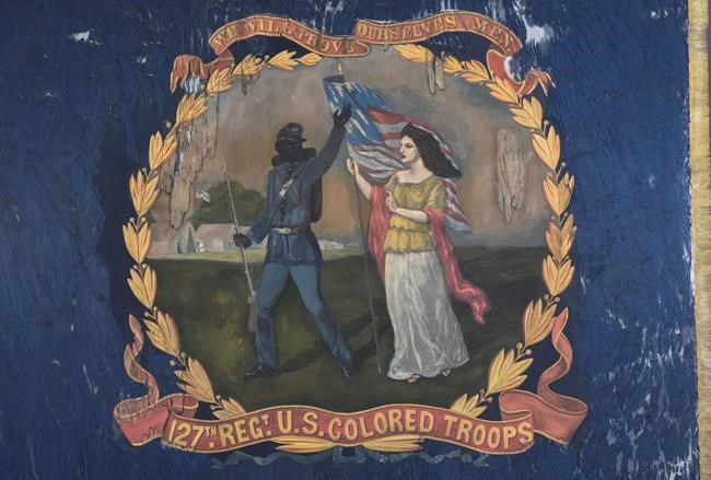 Battle flag carried by black Union troops hits auction block | iNFOnews.ca