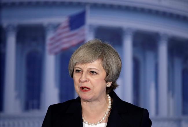 UK's May praises Trump's 'renewal' but differs on torture | iNFOnews.ca CP241654163