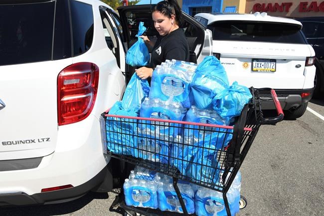 Water main break turns streets into rapids, requires rescues | iNFOnews.ca