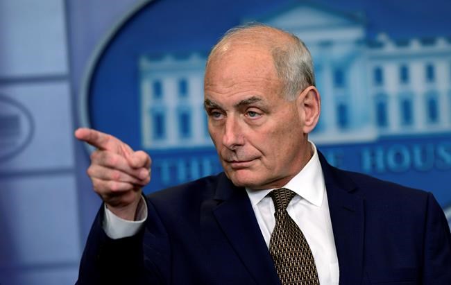 White House backs Kelly on Confederate monuments | iNFOnews.ca
