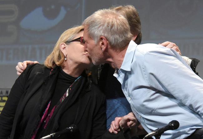 Carrie Fisher reveals 'Star Wars' affair with Harrison Ford | iNFOnews.ca CP45651045