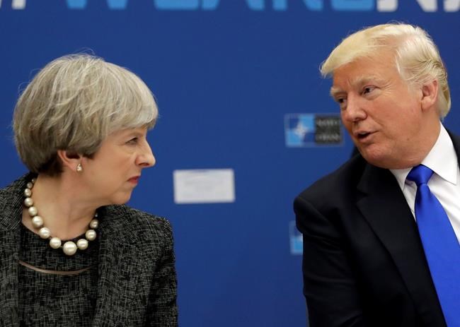 Trump lashes out at wrong Theresa May on Twitter | iNFOnews.ca
