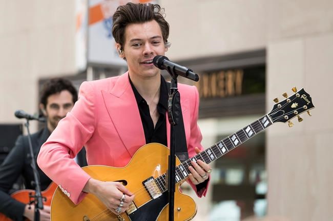 Harry Styles steps in to host Corden's 'Late Late Show' | iNFOnews.ca