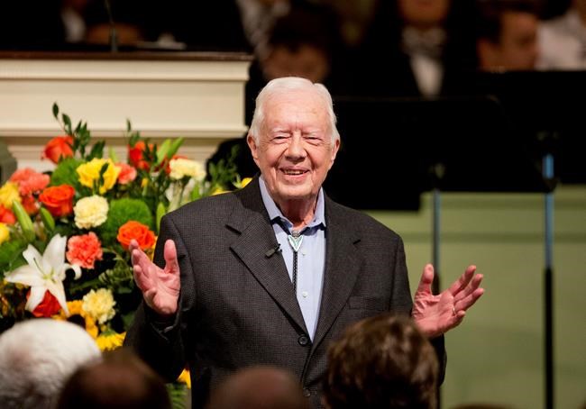 Former President Carter shakes hands with everyone on flight | iNFOnews.ca