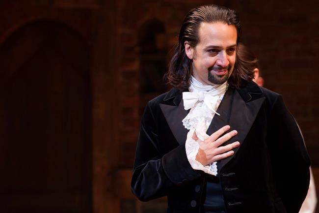 Lin-Manuel Miranda has celebs singing 'Hamilton' for charity | iNFOnews.ca