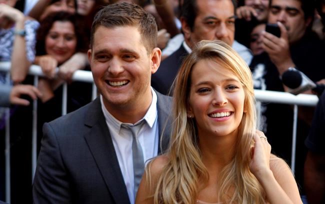 Michael Buble: Son 'progressing well' in cancer battle | iNFOnews.ca