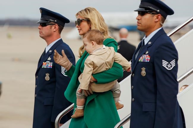 Ivanka Trump's son crawls for first time in White House | iNFOnews.ca