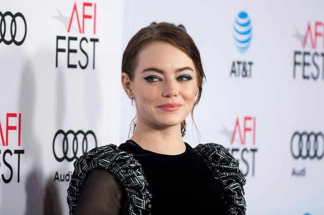 Emma Stone once jealous of Jennifer Lawrence's success | iNFOnews.ca CP57923135