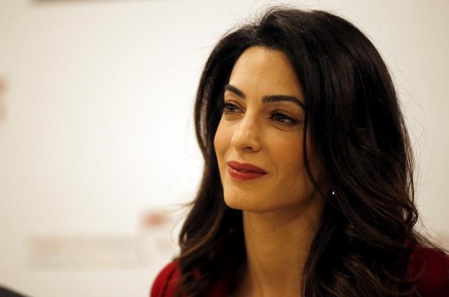 Amal Clooney discusses effort to legally fight Islamic State | iNFOnews.ca