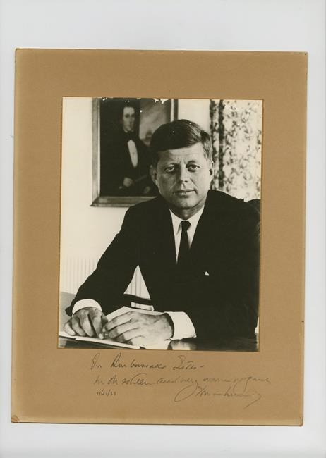 Last document signed by JFK in White House up for sale | iNFOnews.ca Last document signed by JFK in White House up for sale | iNFOnews.ca