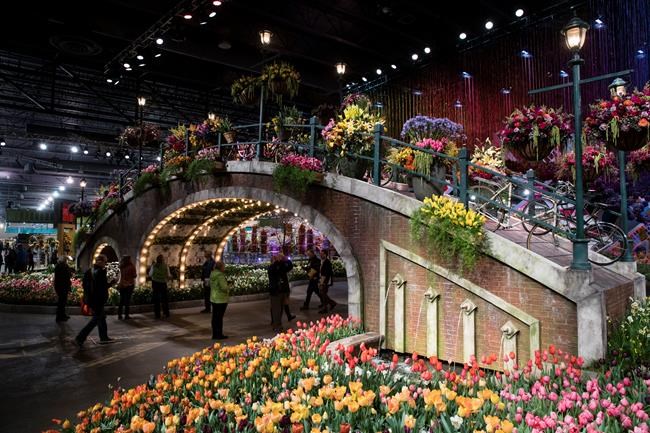 Flower show's focus on water lets visitors dive into spring | iNFOnews.ca Flower show's focus on water lets visitors dive into spring | iNFOnews.ca