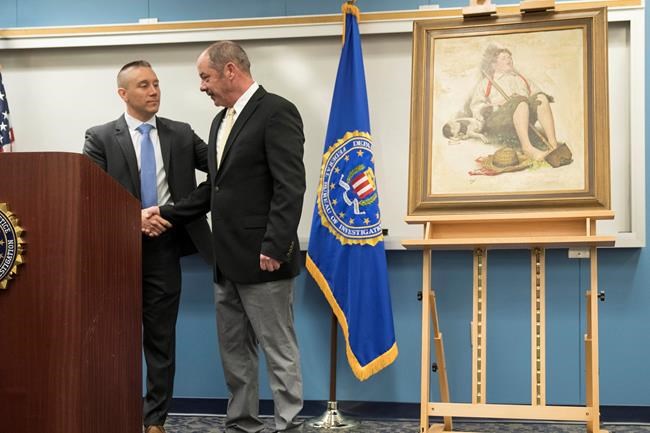 Stolen Rockwell painting returned to family set for auction | iNFOnews.ca