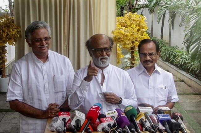 Indian movie superstar Rajinikanth to launch political party | iNFOnews.ca Indian movie superstar Rajinikanth to launch political party | iNFOnews.ca