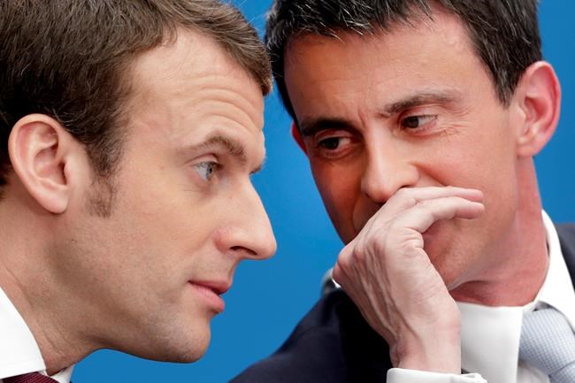 French candidate Macron wins new supporter: former PM Valls | iNFOnews.ca