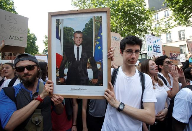 Climate activists convicted for removing Macron portrait | iNFOnews.ca Climate activists convicted for removing Macron portrait | iNFOnews.ca