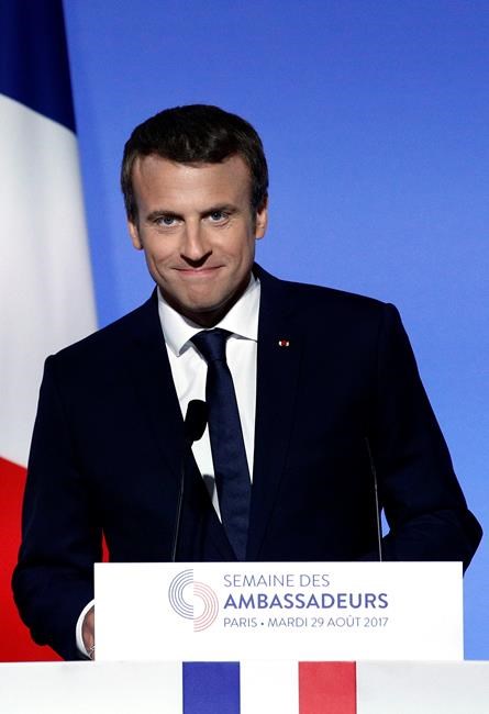 France's Macron: Fighting terrorism abroad is 1st priority | iNFOnews.ca