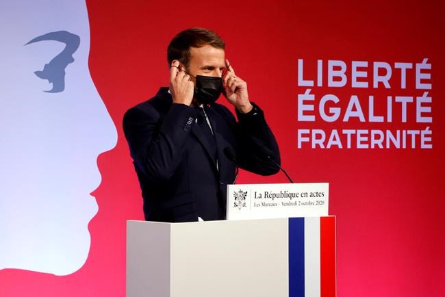 France's Macron details plan targeting Islamist 'separatism' | iNFOnews.ca