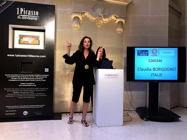 "Incredible:" Italian woman wins 1-million-euro Picasso | iNFOnews.ca