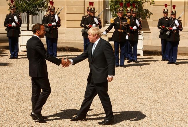 UK's Johnson presses for fresh Brexit talks in Paris | iNFOnews.ca