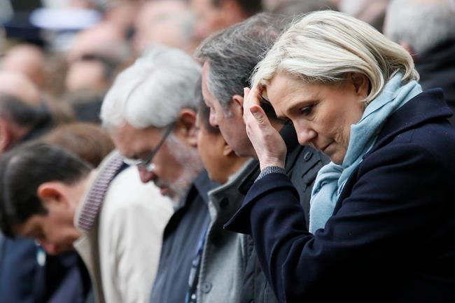 The Latest: Macron says Le Pen's platform is based on hatred | iNFOnews.ca
