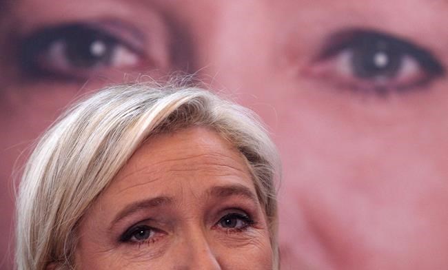 The Latest: French far-right member suspended | iNFOnews.ca