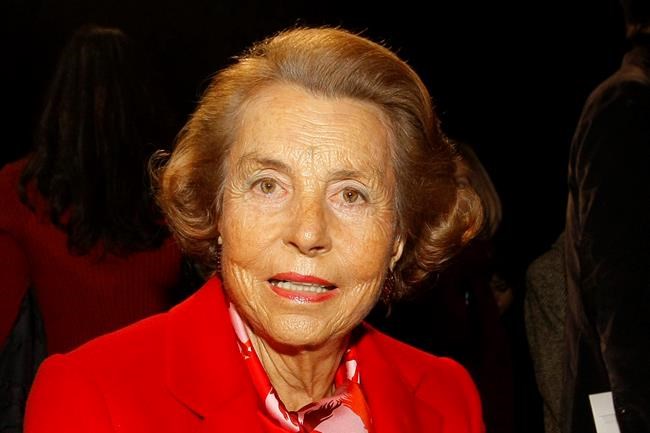 L'Oreal heiress Liliane Bettencourt dies at age 94 | iNFOnews.ca