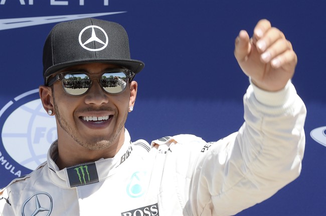 Hamilton takes pole, Rosberg second as Mercedes AMG rule Canadian GP qualifying | iNFOnews.ca CP33379588