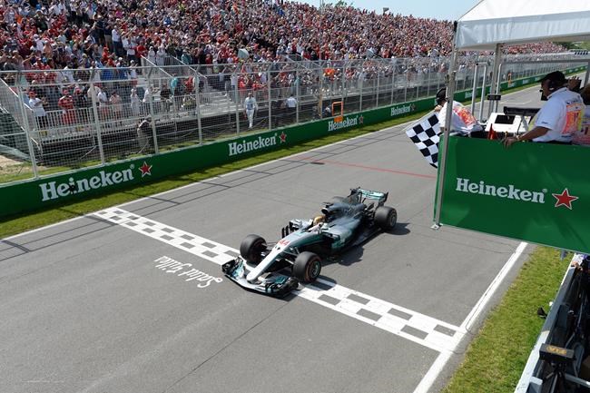Hamilton wins third straight Canadian Grand Prix, Canada's Stroll gets first points | iNFOnews.ca Hamilton wins third straight Canadian Grand Prix, Canada's Stroll gets first points | iNFOnews.ca
