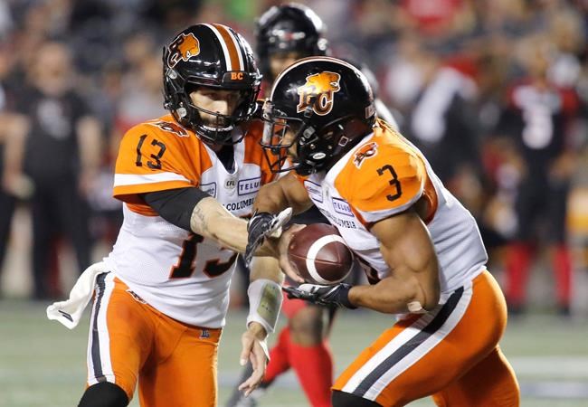 B.C. Lions still pressing for post-season after 40-7 rout of Ottawa Redblacks | iNFOnews.ca B.C. Lions still pressing for post-season after 40-7 rout of Ottawa Redblacks | iNFOnews.ca