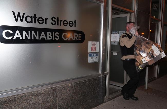RCMP raid two pot shops, seize product and issue tickets on Vancouver Island | iNFOnews.ca CP1118114478