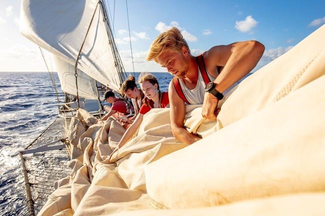 Schooner is school for Dutch teens sailing home due to virus | iNFOnews.ca