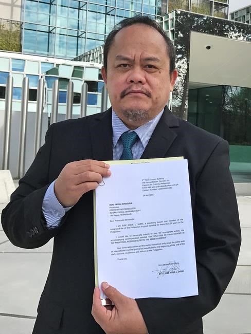 Philippines lawyer alleges President Duterte link to deaths | iNFOnews.ca