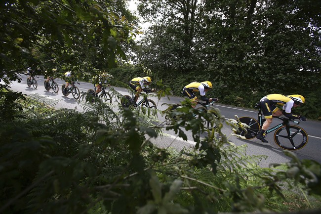 Now for the Tour mountains: Froome confident heading to Pyrenees with Van Garderen just behind | iNFOnews.ca CP33810403
