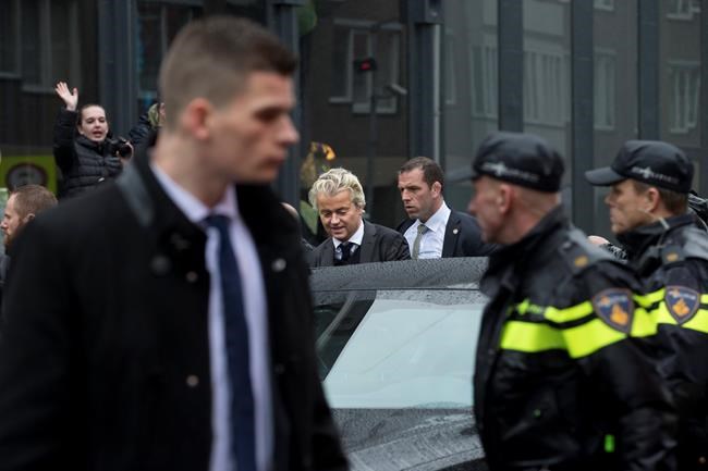 Anti-Islam Dutch lawmaker fans flames from security bubble | iNFOnews.ca