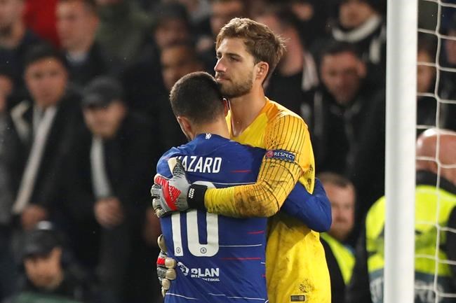 English sweep as Chelsea, Arsenal reach Europa League final | iNFOnews.ca CP1576269897