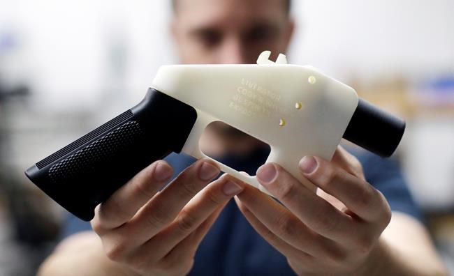 Plans on making untraceable 3D guns can't be posted online | iNFOnews.ca