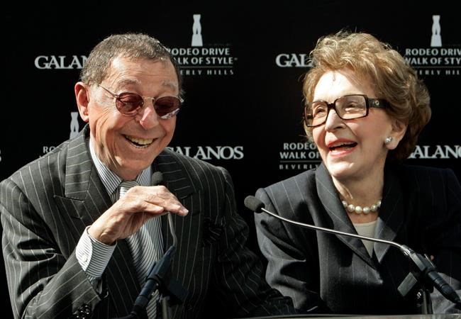 Fashion designer James Galanos dies; dressed Nancy Reagan | iNFOnews.ca Fashion designer James Galanos dies; dressed Nancy Reagan | iNFOnews.ca